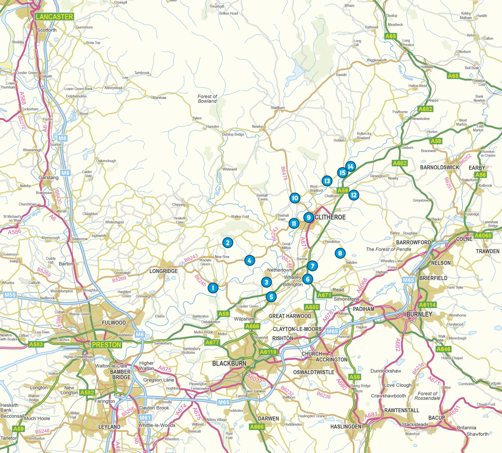 15 Short Walks in the Ribble Valley - Explore… | Cicerone Press