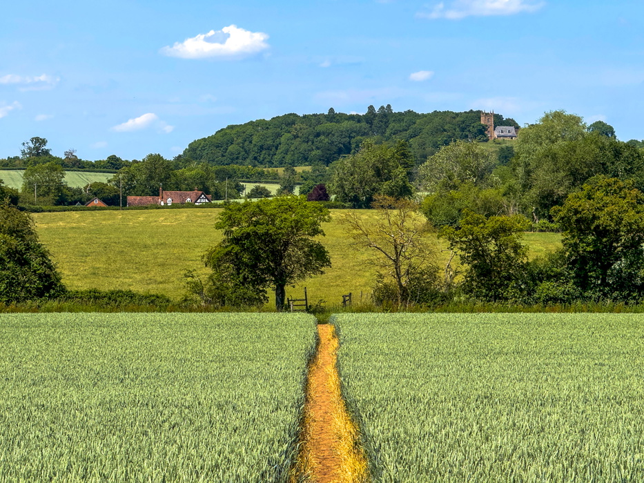Walking in Worcestershire - Route Photos