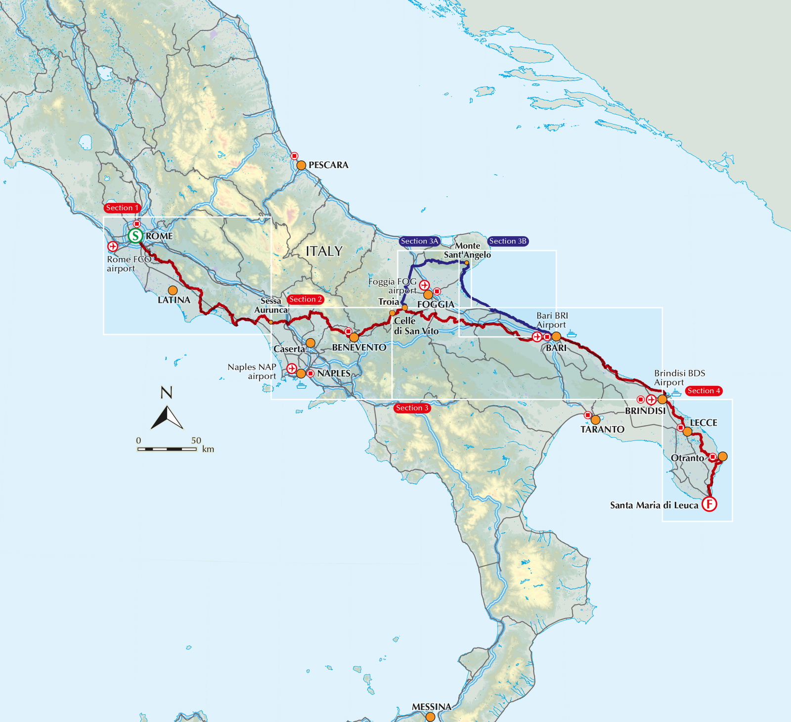 Via Francigena Part 4: Rome to Santa Maria di Leuca… | Cicerone Press