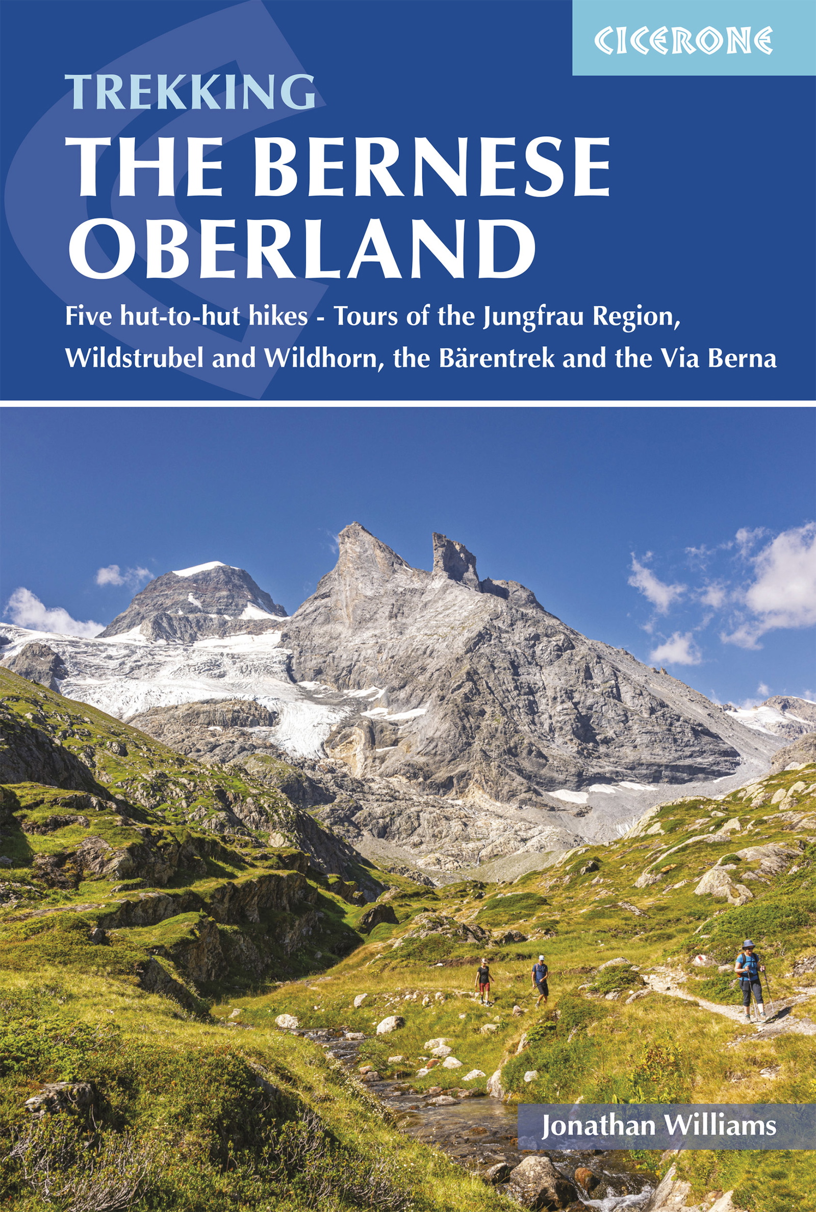 Trekking in the Bernese Oberland - Front Cover