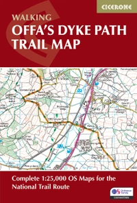 Offa's Dyke Path Trail Map Offa's Dyke Path Trail Map - Front Cover