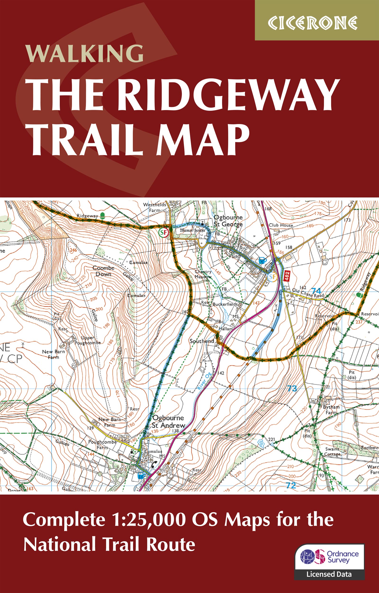The Ridgeway Trail Map - Front Cover