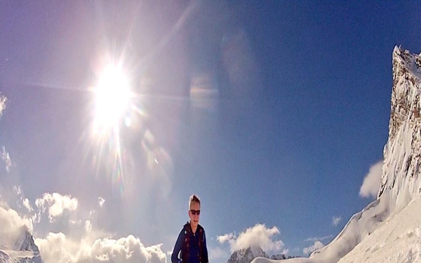 Running To The Refuge De Loriaz