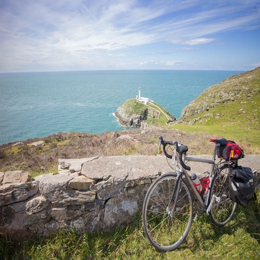 My preferred ending of the Lôn Las Cymru - South Stack Lighthouse
