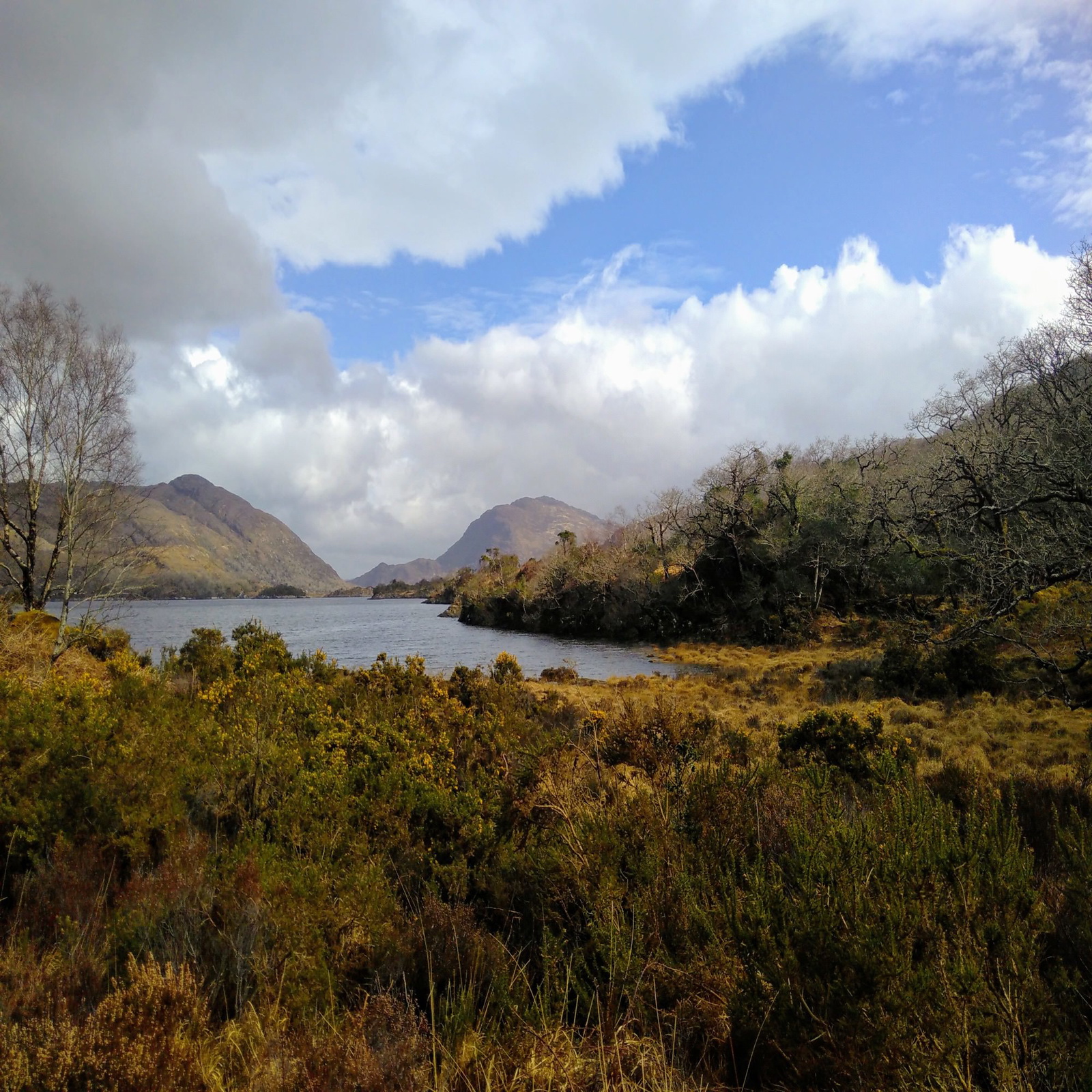 Upper Lake with Torc Mountain in the distance