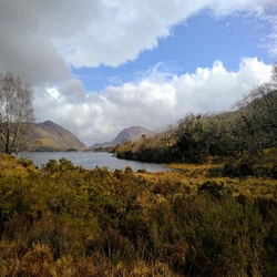 Upper Lake with Torc Mountain in the distance
