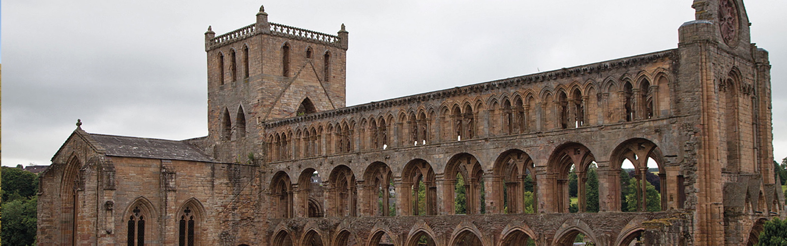 Jedburgh Abbey is a jewel of medieval architecture