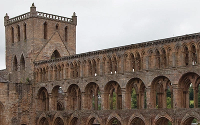 Jedburgh Abbey is a jewel of medieval architecture
