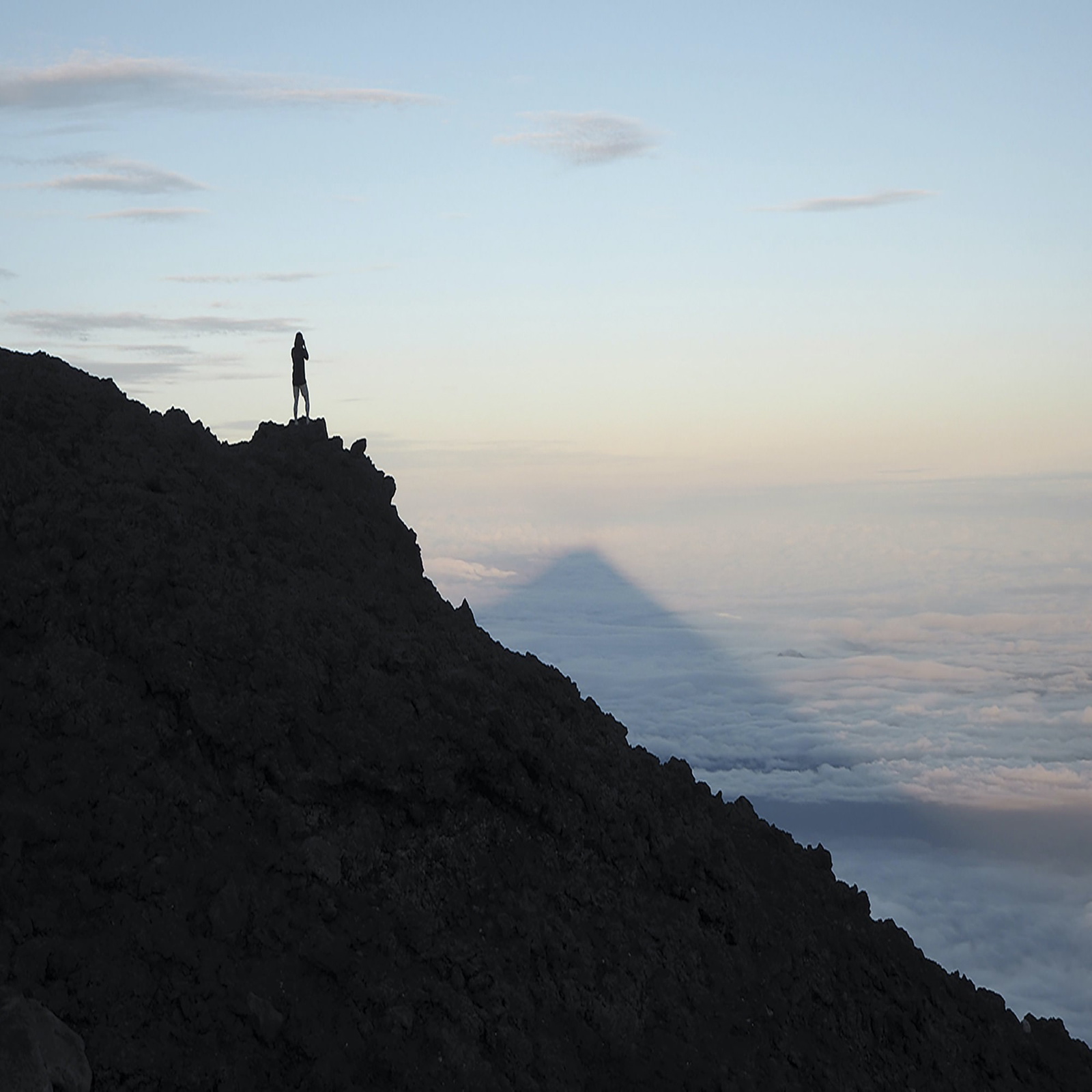 Shadow Of Mt Fuji