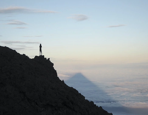Shadow Of Mt Fuji