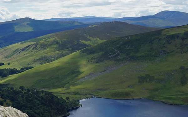 Stunning scenery on the Wicklow Way