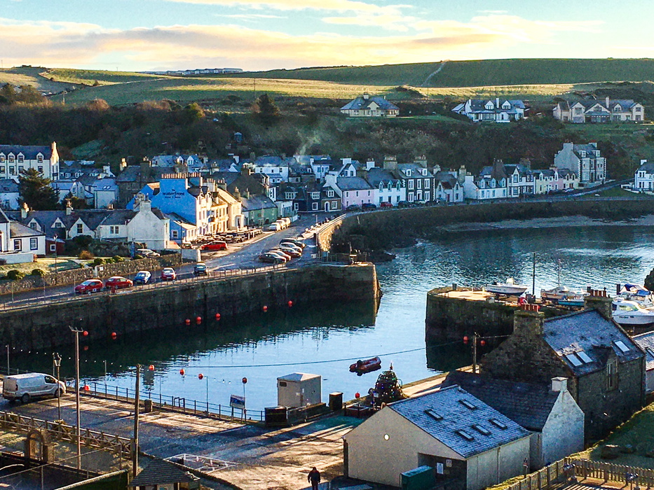 Portpatrick from the coast path