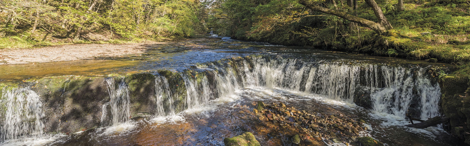 Sgwd y Bedol on the Nedd Fechan (Brecon Beacons)