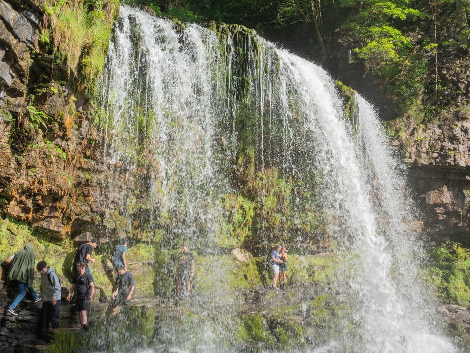 Sgwd yr Eira (The Fall of Snow) on the Afon Hepste