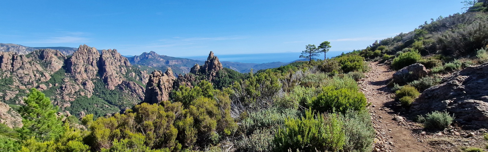 Stunning views on the GR20