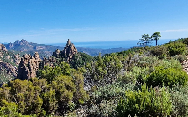 Stunning views on the GR20