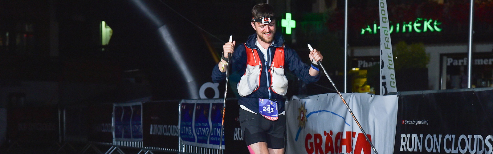 Finishing the Ultra Tour Monte Rosa
