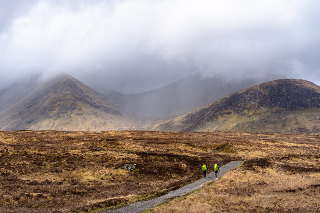 Rannoch Moor on the West Highland Way
