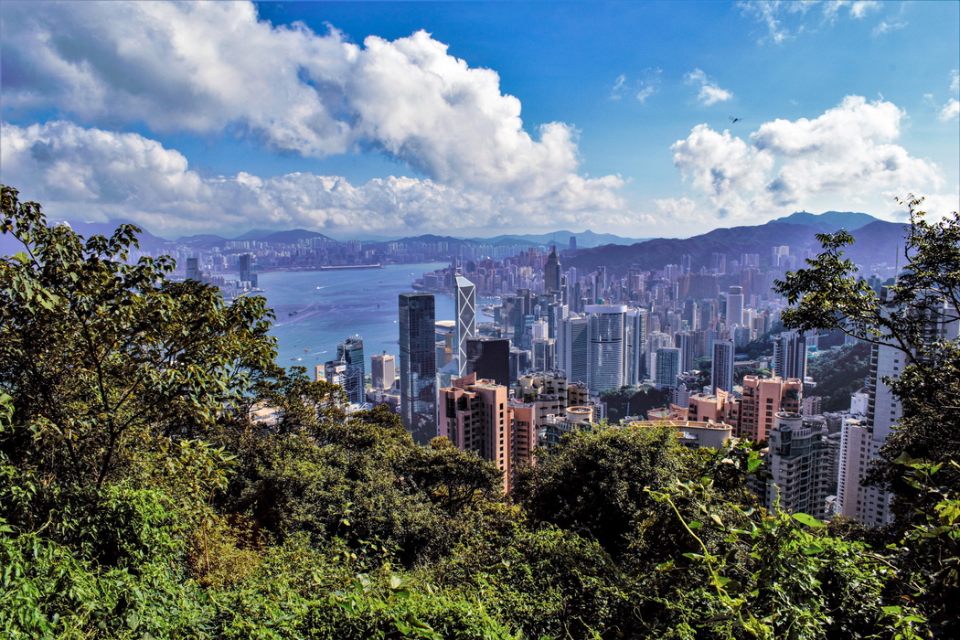 The heart of Hong Kong from The Peak (Day 1 of the Hong Kong Trail)