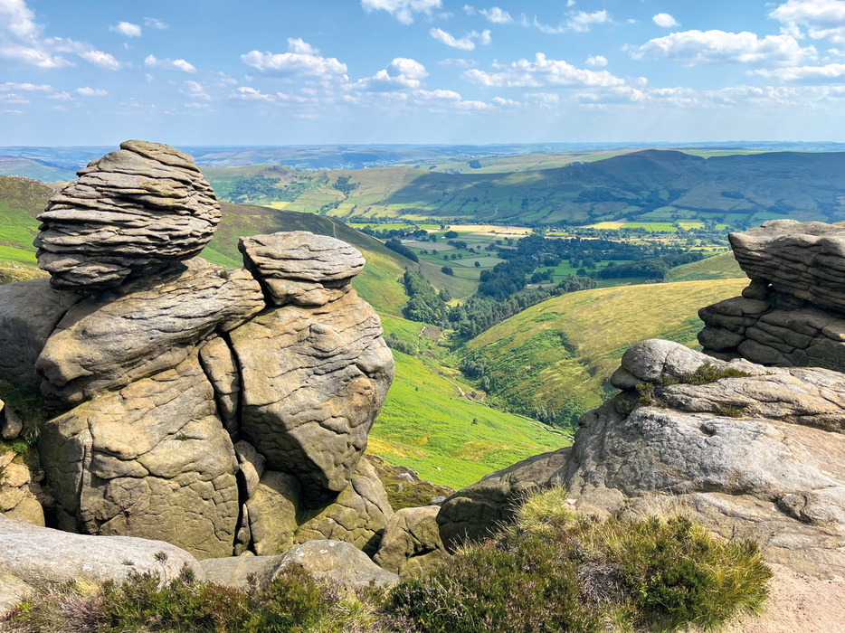 Edale from Kinder Scout