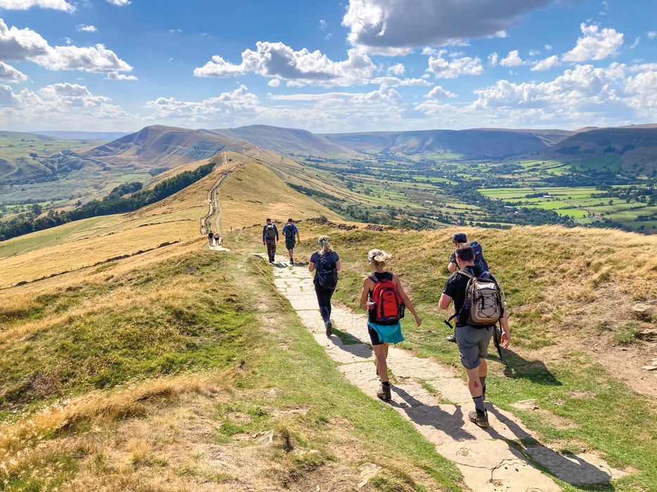 The Great Ridge towards Mam Tor