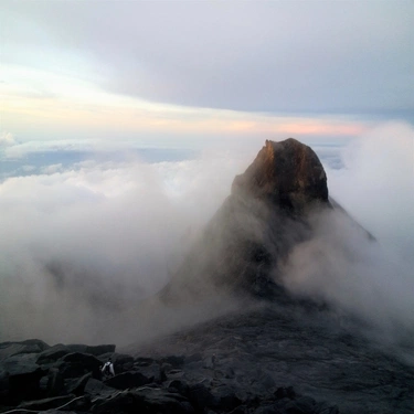 St John’s Peak, the second highest peak at 4090m