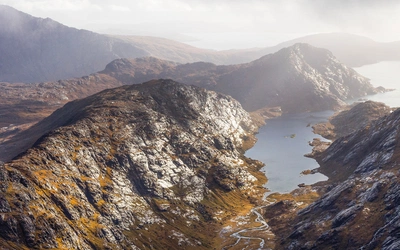 View from Sgurr a’ Mhadaidh, Skye Munros