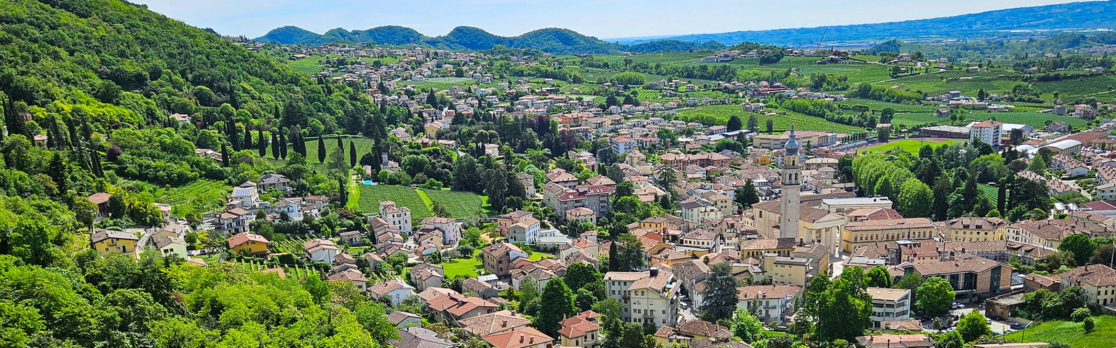 The beautiful Prosecco Hills - a walker's paradise