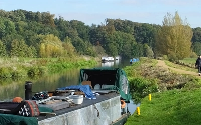 Tranquil walking at King's Meads on the Lea Valley Walk