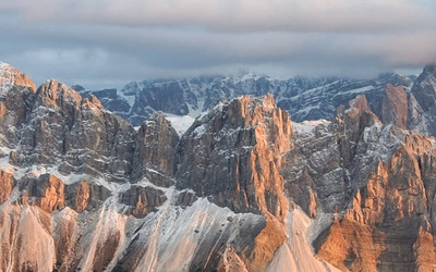 The magnificent outlook to the Odle di Eores, Alta Via 2