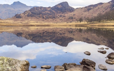 Blea Tarn and Side Pike in the Lake District National Park