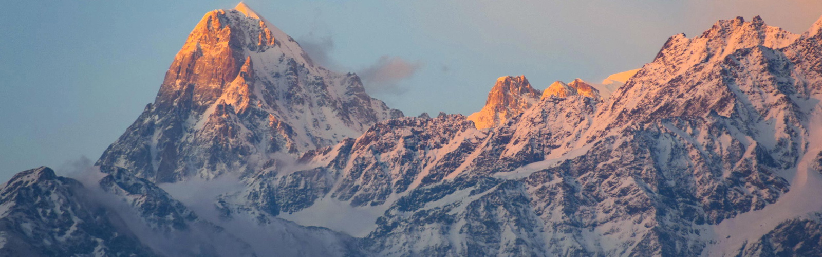Late light on Srikanth, Indian Himalayas