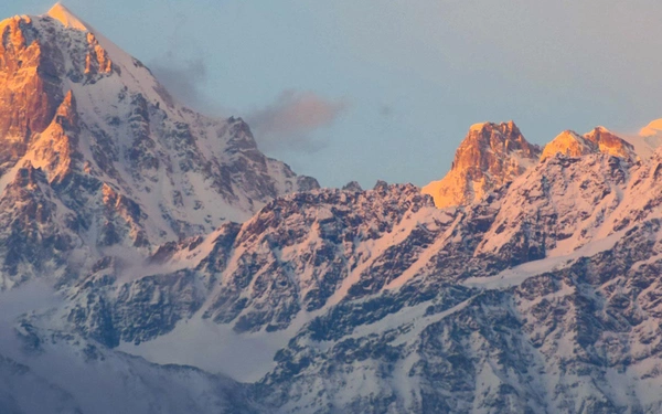 Late light on Srikanth, Indian Himalayas