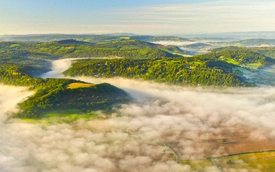 Dragon’s breath at Symonds Yat, Wye Valley