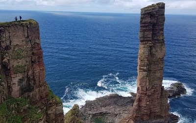 Where seabirds land: walking on Orkney