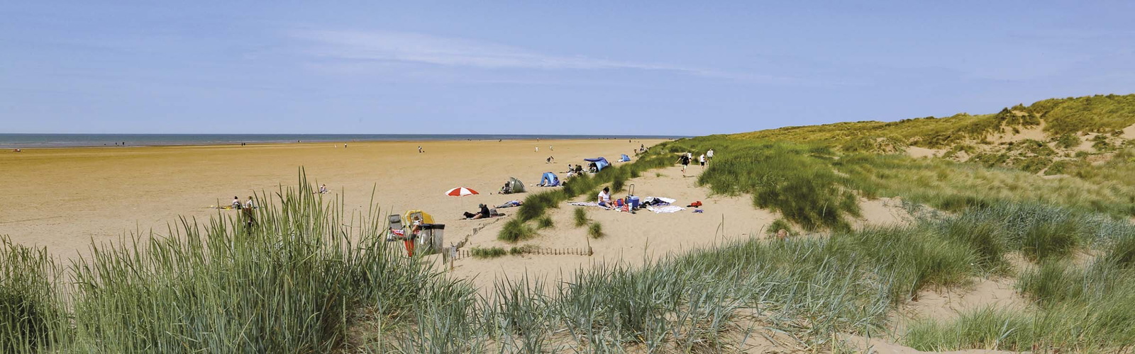 St Anne's dunes and beach on King Charles III Coast Path