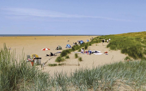 St Anne's dunes and beach on King Charles III Coast Path