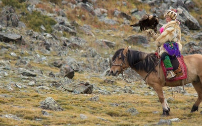 Meeting the nomadic eagle hunters of Mongolia