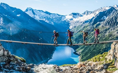 Trekking in Austria's Zillertal Alps