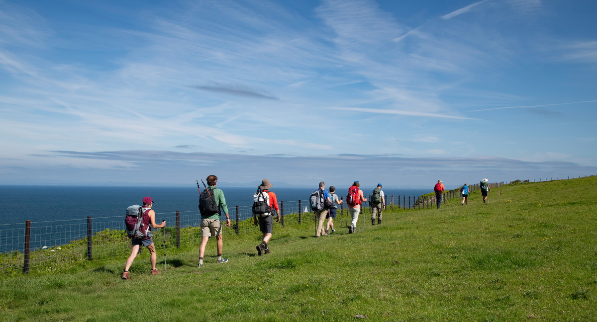 Walking the coast to coast path route photo 1206 2786