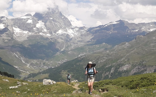 Climbing from Cervinia
