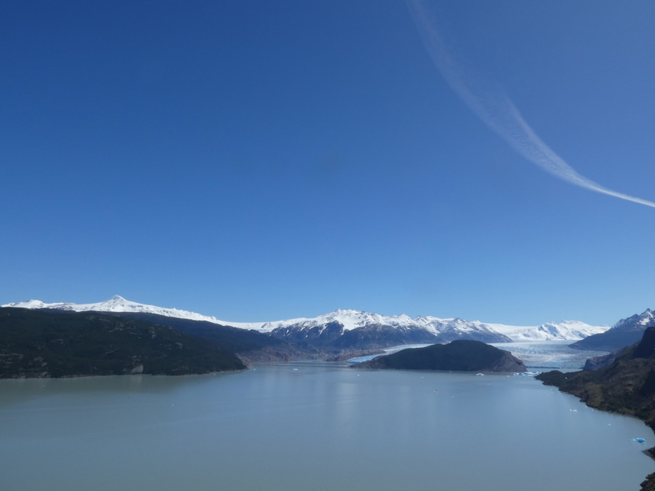 The snout of Grey Glacier at the start of the W trek2