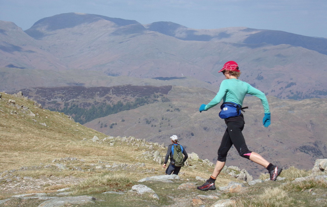 Ridge Running In The  Lake  District