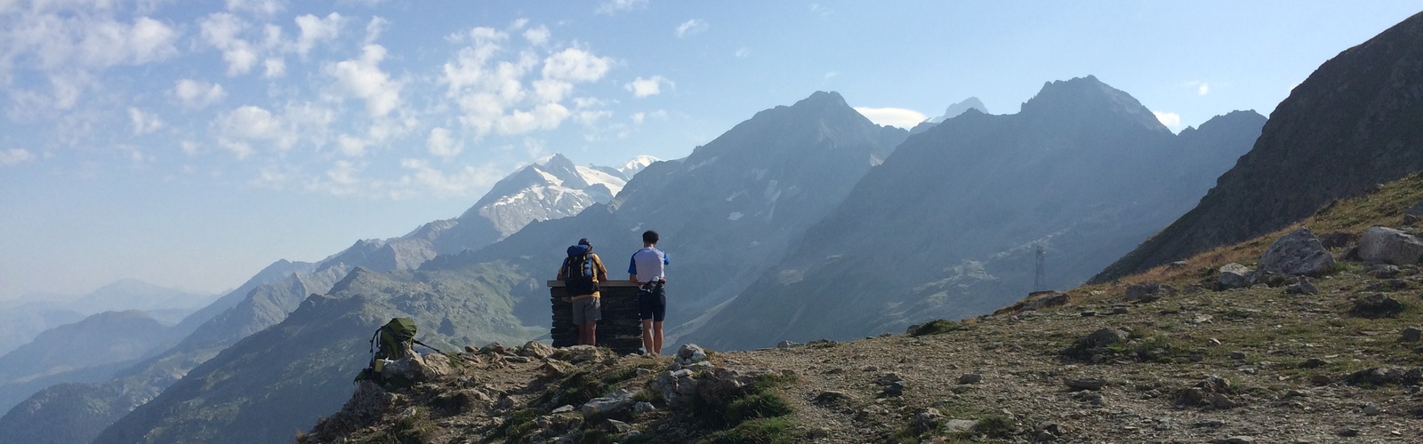 On The  Gr5 Through The  French  Alps