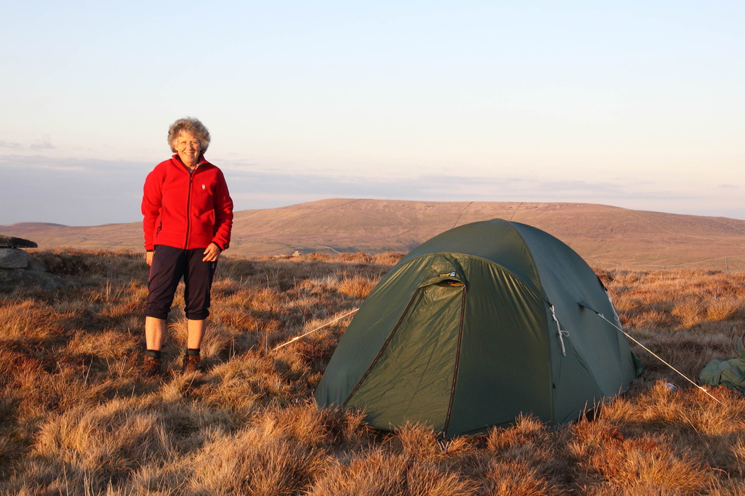 Camping On Top Of Birks Fell