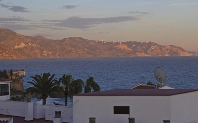 Sunset View From Nerja Cover