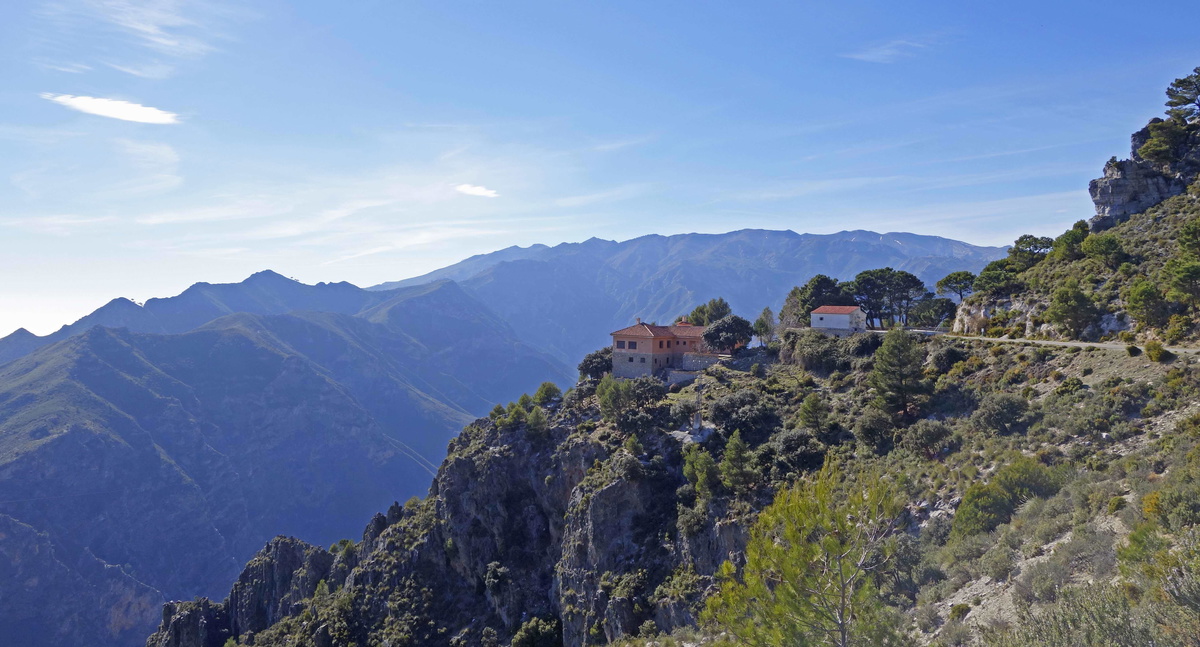 The Sierras De Tejeda Mountains