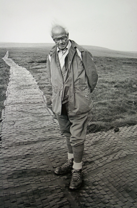 Tom Stephenson On The Pennine Way At Snake Pass