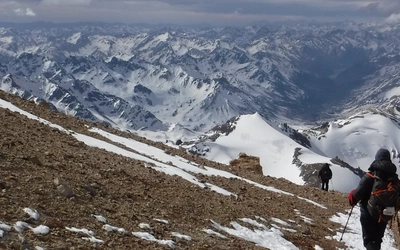High on Aconcagua