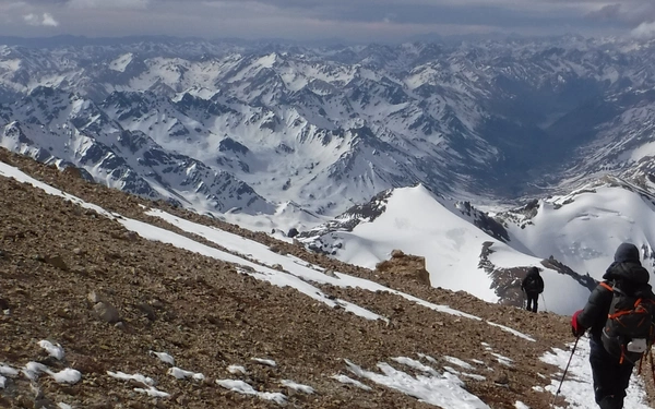 High on Aconcagua